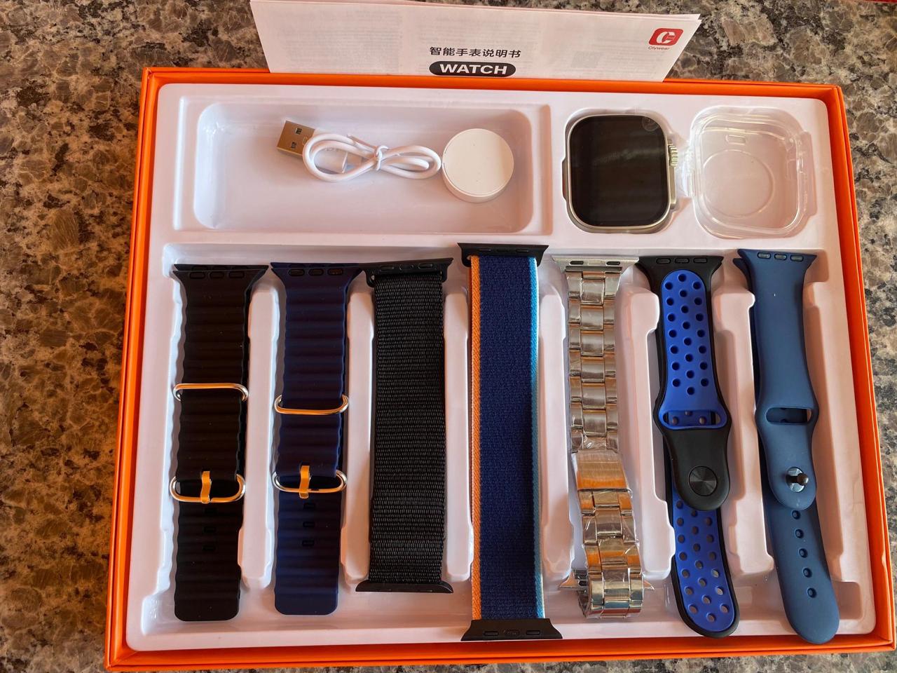 SMARWATCH S9 ULTRA PRO CON 7 MALLAS!!